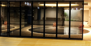 自動折疊門現場圖2