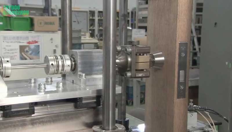 日本美和鎖業測試車間